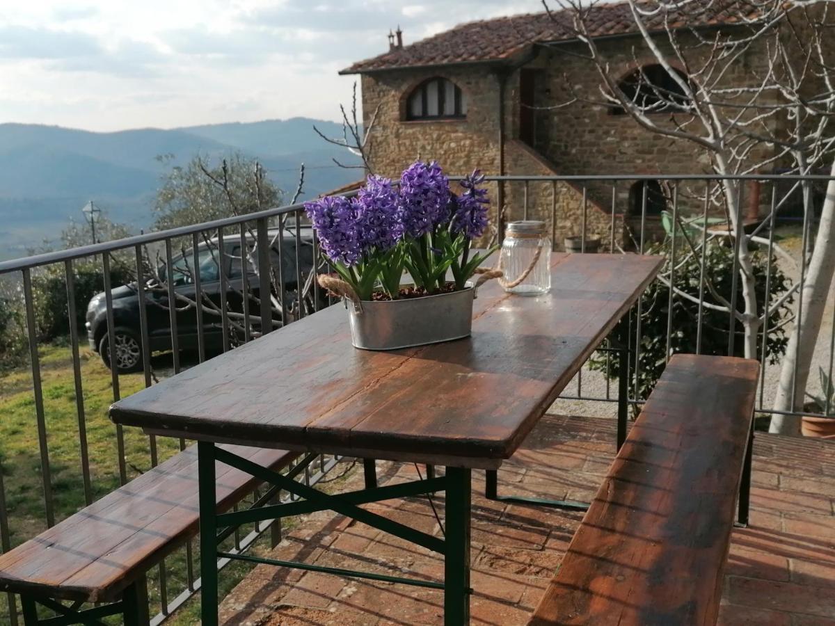 基安蒂格雷夫Agriturismo Poggio All'Olmo别墅 外观 照片