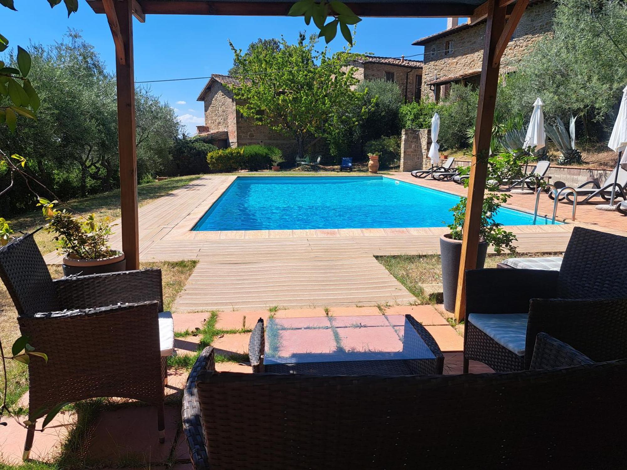 基安蒂格雷夫Agriturismo Poggio All'Olmo别墅 外观 照片