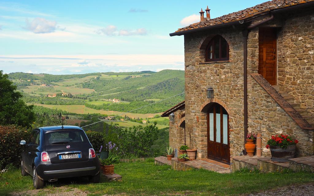 基安蒂格雷夫Agriturismo Poggio All'Olmo别墅 外观 照片